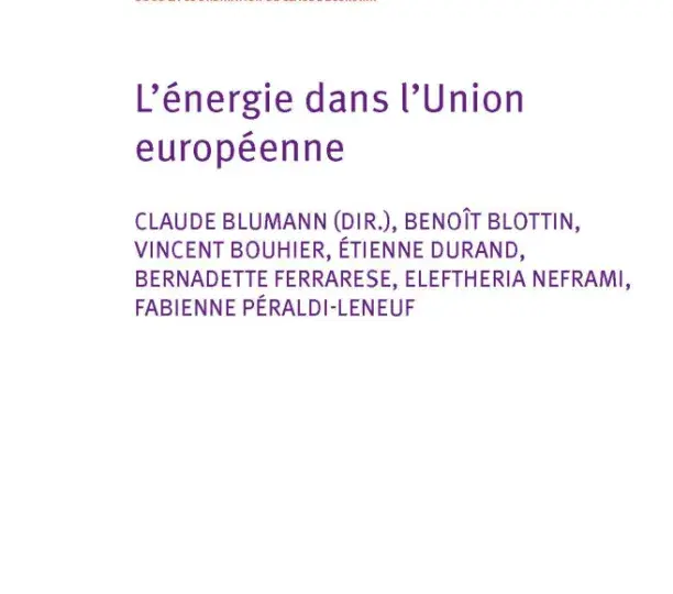 L'énergie dans l'Union européenne